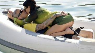 Kourtney Kardashian Flashes Her Pussy and Butt During Italian Getaway with Her Boyfriend - Italy on justmyfans.pics