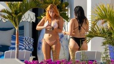 Bella Thorne Shows Off Her Bikini Body with Her Boyfriend in Cabo - fapfappy.com