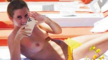 Emma Watson 19s Nude Leak from Her Holiday in Italy - Italy on justmyfans.pics