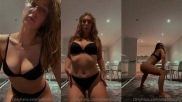 Elle  Twerking in Black Thong Nude Video on justmyfans.pics