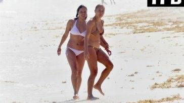Michelle Rodriguez Shows Off Her Body While Taking a Dip with a Mystery Blonde in Mexico - Mexico on justmyfans.pics