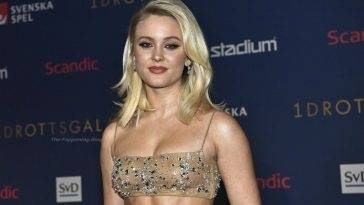 Zara Larsson Shows Off Her Nipples at the Swedish Sports Award - Sweden on justmyfans.pics