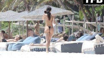 Tabitha Clifft Flaunts Her Sexy Bikini Body on the Beach in Tulum on justmyfans.pics