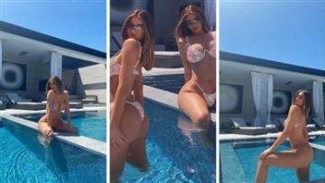 Kylie Jenner Bikini Thong Nude Leaked on justmyfans.pics