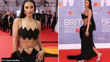 Maya Jama Flashes Her Boobs and Abs in a Very Skimpy Dress at The BRIT Awards (Photos) on justmyfans.pics