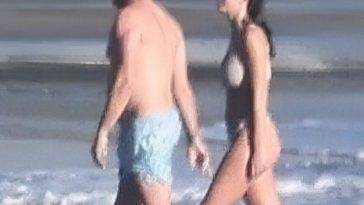 Camila Morrone & Leonardo DiCaprio Enjoy a Morning Swim in Malibu on justmyfans.pics