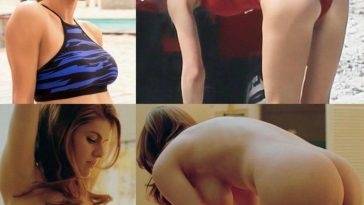 Alexandra Daddario Nude & Sexy (1 Collage Photo) on justmyfans.pics