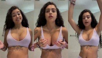 Malu Trevejo Nude Titty Shaking Teasing Video Leaked on justmyfans.pics