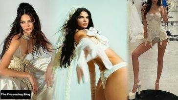 Kendall Jenner Flaunts Her Sexy Ass in Thong Panties on justmyfans.pics