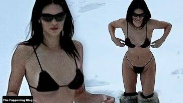 Kendall Jenner Shows Off Her Sexy Bikini Body on justmyfans.pics