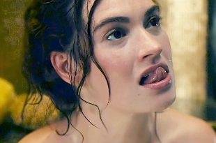 Lily James Nude Scene From "The Pursuit of Love" on justmyfans.pics