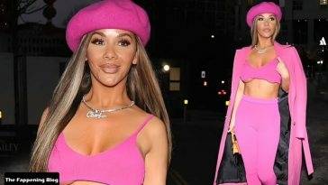 Chelsee Healey Shows Off He Underboob at Hairchoice Event on justmyfans.pics