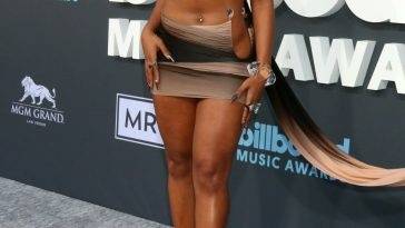Megan Thee Stallion Flaunts Her Sexy Legs at the 2022 Billboard Music Awards on justmyfans.pics