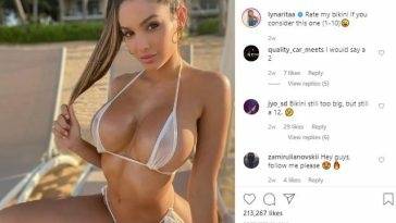 Lynaritaa Lyna Perez Nude Try On Haul Premium Snapchat "C6 on justmyfans.pics