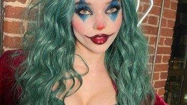 Dove Cameron Looks Hot in a Sexy Joker Costume at the Halloween Party (30 Photos + Video) on justmyfans.pics
