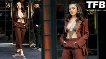 Charli XCX Shows Off Her Sexy Tits in New York - New York on justmyfans.pics