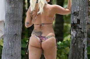 Lady Gaga's Trashy Candid Thong Bikini Pics on justmyfans.pics
