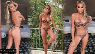 Khloe Terae Poses in a Bikini as She Enjoys Her Vacation in Mexico - Mexico on justmyfans.pics
