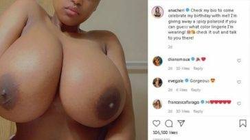 RivJones Ebony Thot Seducing Huge Tits On Lingerie OnlyFans Insta Leaked Videos on justmyfans.pics
