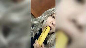 Alyssa Scott  Banana Sucking and Boobies Squeezing XXX Videos  on justmyfans.pics