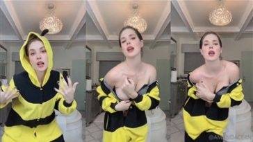 Amanda Cerny Nude Nip Slip While Striptease Video  on justmyfans.pics