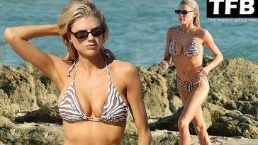 Charlotte McKinney Hits the Beach in Miami - Charlotte on justmyfans.pics