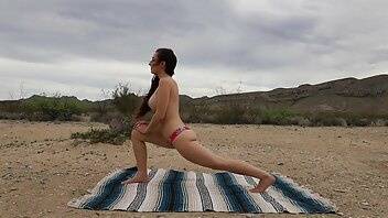 Onlyfans Abby Opel Outdoor Nude Yoga Workout XXX Videos on justmyfans.pics