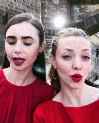 Lily Collins and Amanda Seyfried look fucking gorgeous on justmyfans.pics