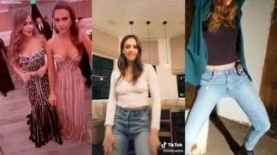 Jessica Alba sure has the legs and the moves to make any man hard on justmyfans.pics