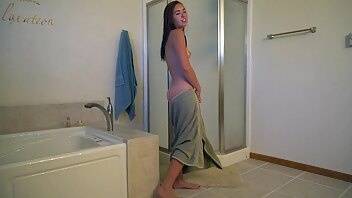 Brandibraids after shower towel striptease joi xxx video on justmyfans.pics