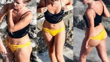 Emma Watson Shows Off Her Perfect Butt on Her Holiday in Positano on justmyfans.pics
