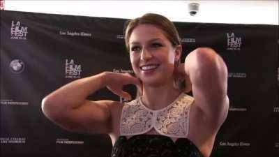 Melissa Benoist and her hot arms - leaknud.com