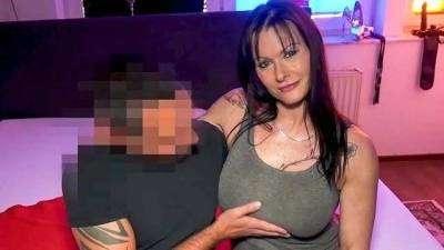 GERMAN MILF with fake tits SEDUCES YOUNG GUY on first date - Germany on justmyfans.pics
