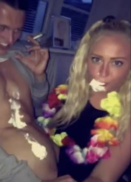 Swedish teen sucking off boy at a party - Sweden on justmyfans.pics