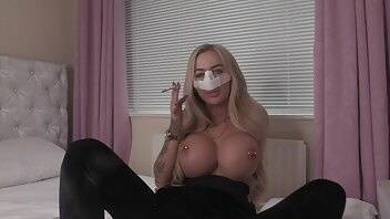 Clips4sale.com teleelas clip store teleelas nose recovery cast smoking foot & fake tits premium x... on justmyfans.pics