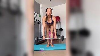 Lara tinelli sex training camel toe xxx video on justmyfans.pics