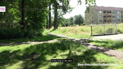 PUBLIC: German STEPFATHER fucks MILF with GLASSES at forest edge (OUTDOOR) - SEX-FREUNDSCHAFTEN - Germany on justmyfans.pics