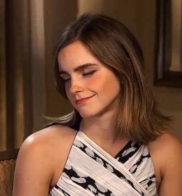 When you Compliment Emma Watson's Beauty and Tell her that you Want to Fuck her Aggressively. on justmyfans.pics