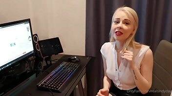 Linked realsindyday 19 12 2020 26 secretary sindy gets caught by her boss watching porn at work h... on justmyfans.pics