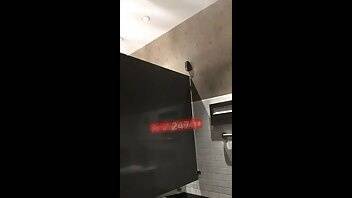 Lana Banks public toilet standing masturbation snapchat premium porn videos on justmyfans.pics
