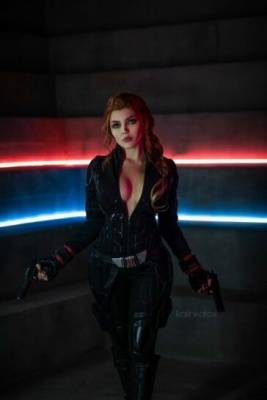 Kalinka Fox Nude Black Widow Cosplay Patreon Set  - Russia on justmyfans.pics