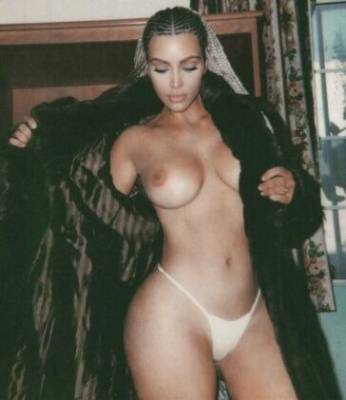 Kim Kardashian Nude Thong Magazine Photoshoot Set  - Usa on justmyfans.pics
