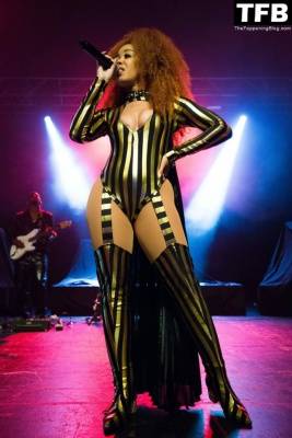 Kirby Flashes Her Areolas as She Performs at O2 Academy in Birmingham on justmyfans.pics
