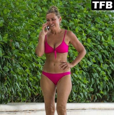 Bradley Walsh & Donna Derby Enjoy a Day on the Beach in Barbados - Barbados on justmyfans.pics