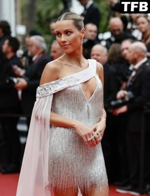 Claire Holt Shows Off Her Sexy Legs at the 75th Annual Cannes Film Festival on justmyfans.pics