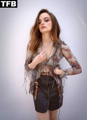 Joey King Poses During 1CThe Princess 1D Press Day in LA (9Photos) on justmyfans.pics