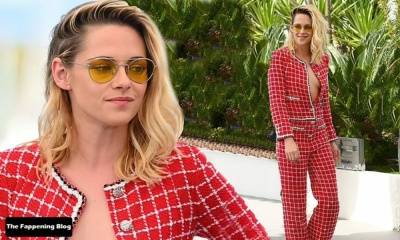 Kristen Stewart is Seen at the Photocall of 18Crimes of the Future 19 During the 75th Annual Cannes Film Festival on justmyfans.pics