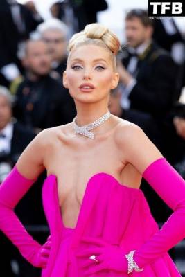 Elsa Hosk Shows Off Her Sexy Tits at the 75th Annual Cannes Film Festival on justmyfans.pics