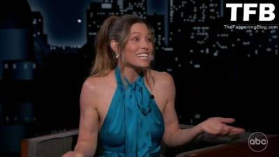 Jessica Biel Braless 13 Jimmy Kimmel Live! (30 Pics + Video) - fapfappy.com