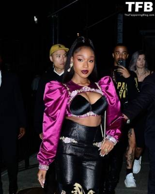 Normani Flaunts Her Tits As She Attends the Standard Hotel Met Gala After Party on justmyfans.pics